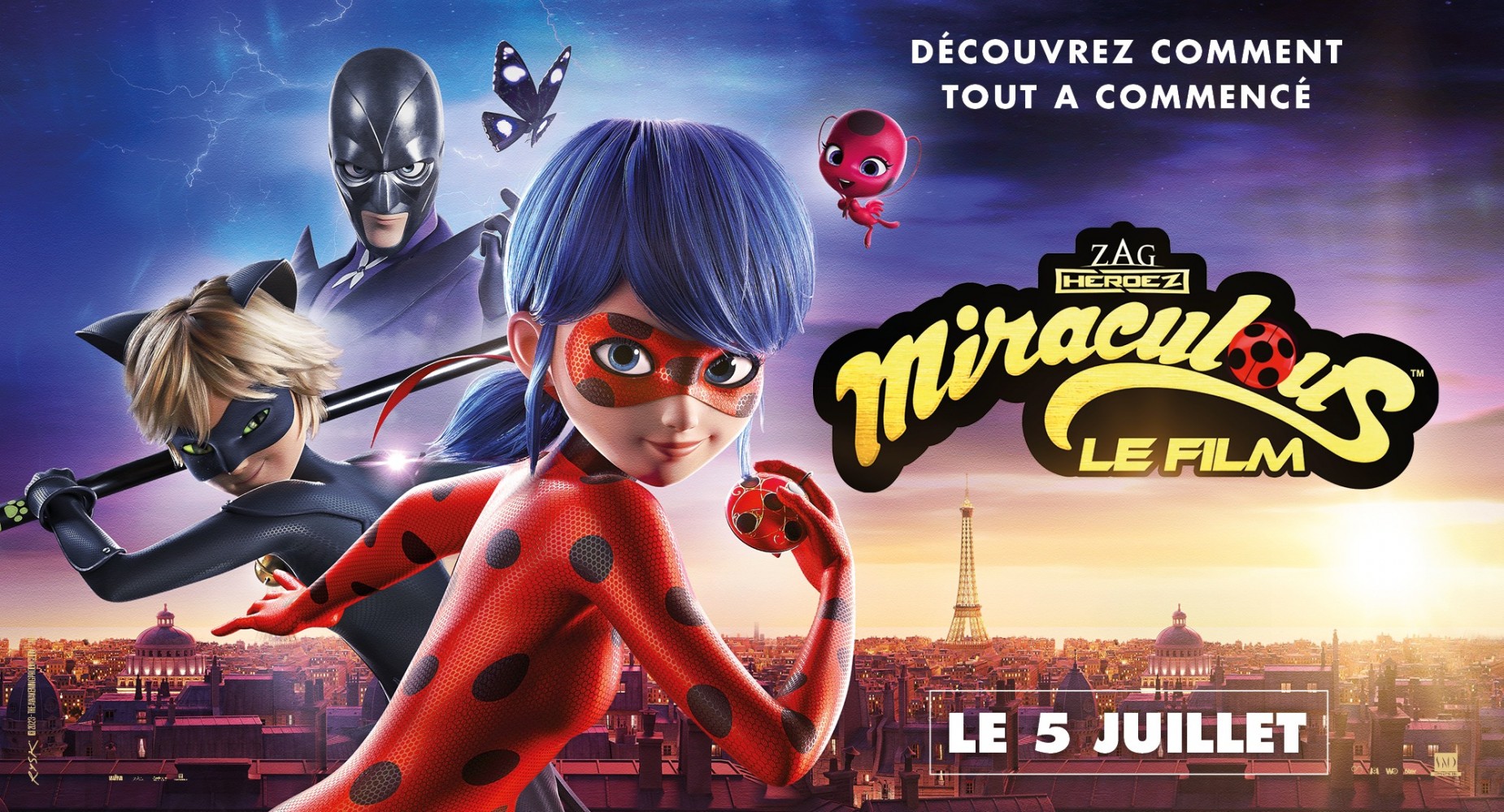 Le phénomène Miraculous débarque au cinéma !