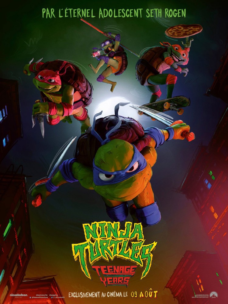 Ninja Turtles Teenage Years Cinéma le Palace Martigues