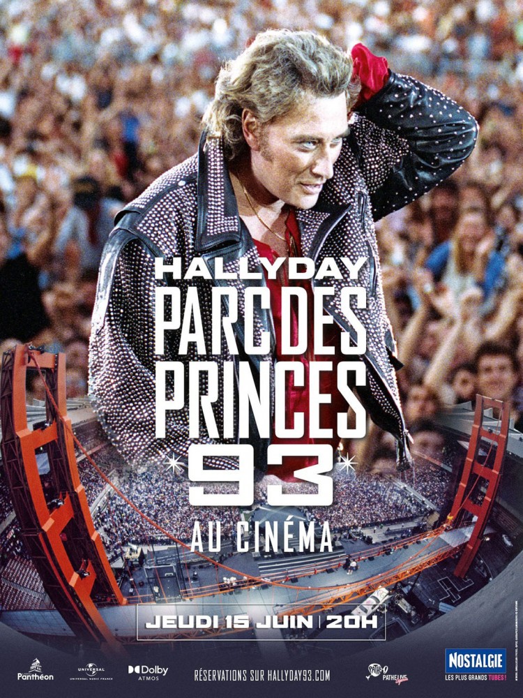 Johnny Hallyday - Parc Des Princes 93 Au Cinema