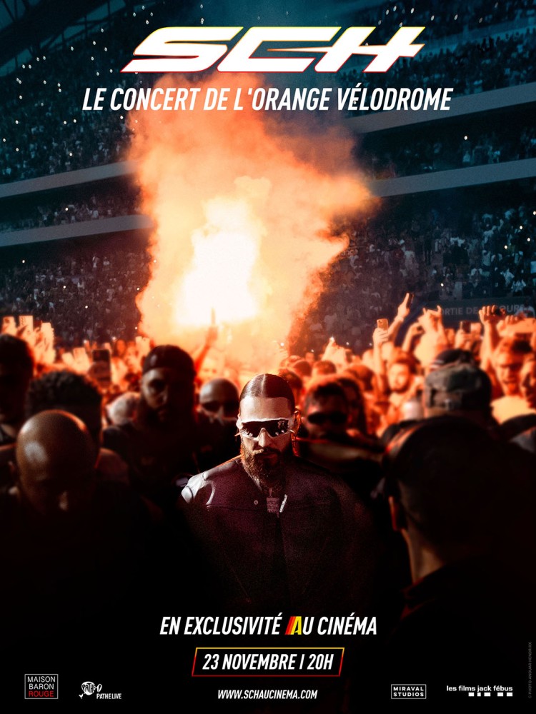 SCH Le Concert de L'Orange Vélodrome au cinéma 2023