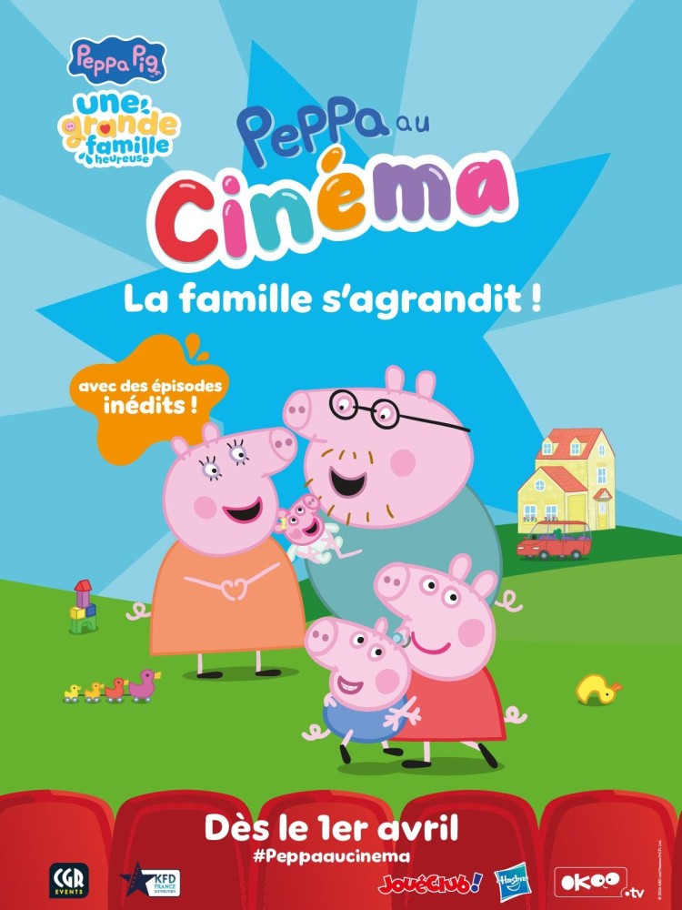 Peppa au cinema : La famille s'agrandit !