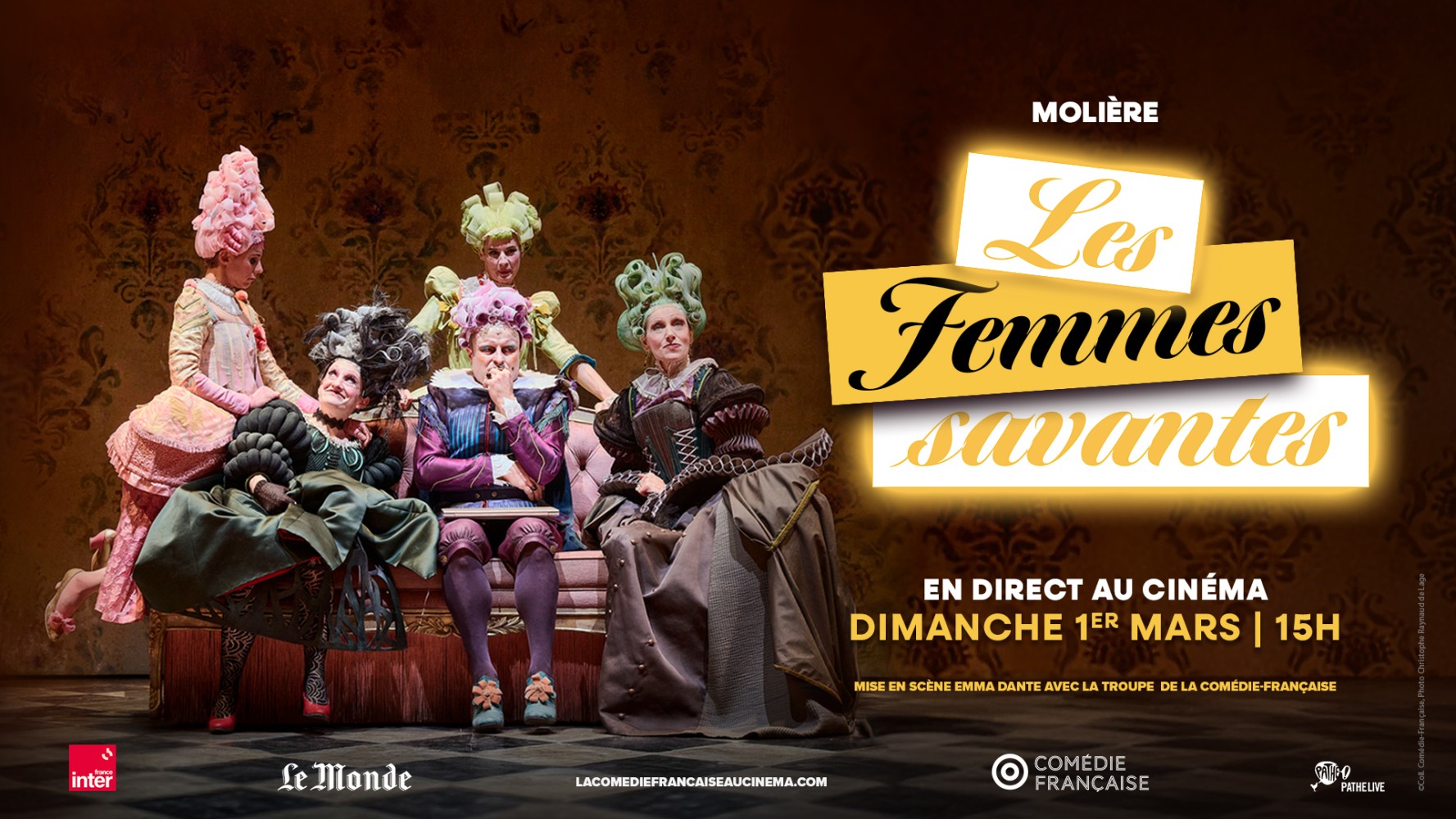 🎭Les Femmes Savantes - Molière sur grand écran avec la Comédie Française
