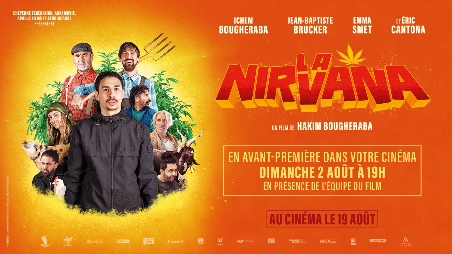 🌿🐐 LA NIRVANA — Avant-première en présence de l'équipe du film, dimanche 2 août à 19h