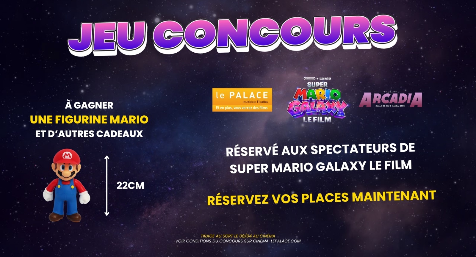 🍄Participez au concours SUPER MARIO GALAXY LE FILM !🍄