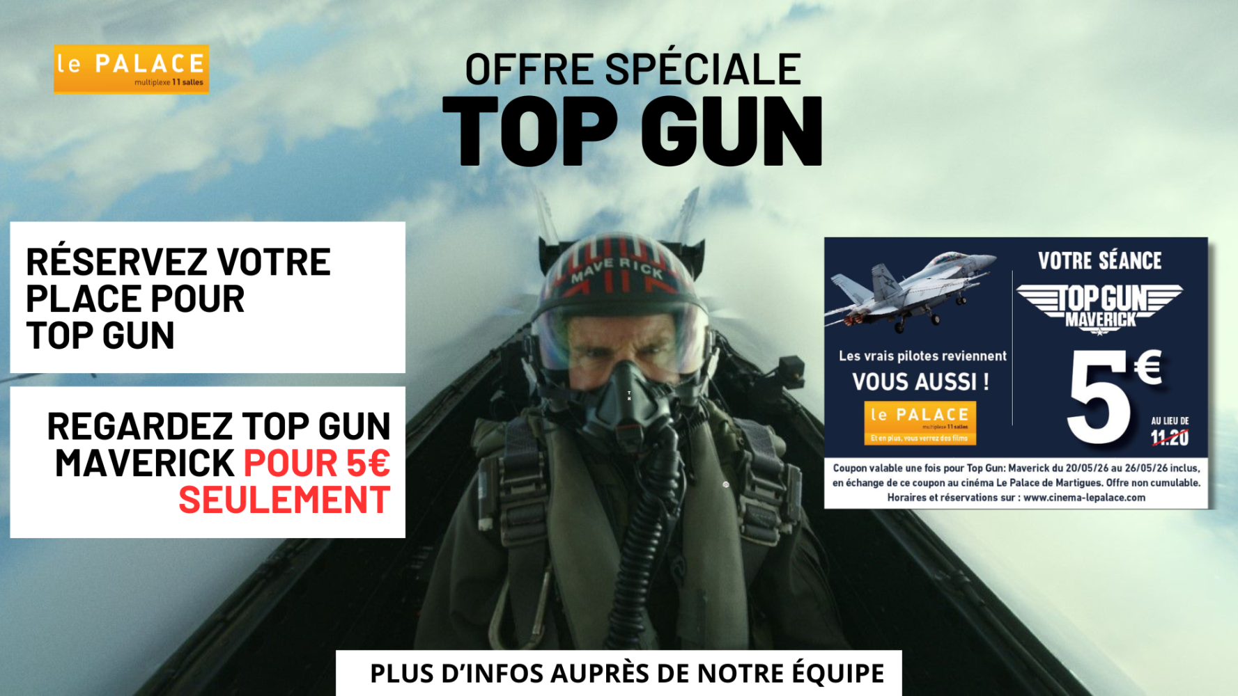 ✈️ TOP GUN × TOP GUN : MAVERICK 🛩️ Ressortie événement